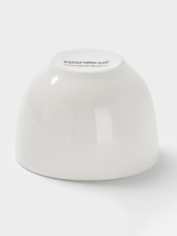 Соусник Доляна White Label, 120 мл, d=7 см, фарфор, белый