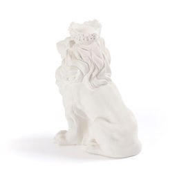 Заготовка для декорирования Love2art ТА-17 Статуэтка Лев в короне гипс 7 х 4 х 10 см 1 шт .