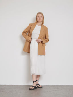 Юбка с плиссировкой S777/fluf - Emka фото 3