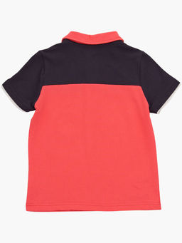 Футболка - поло UD 4228 коралловый - Mini maxi фото 4