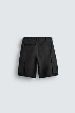 LIMITED EDITION RELAXED FIT CARGO BERMUDA SHORTS - Zara фото 7