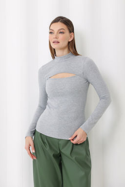 Водолазка с вырезом - Looklikecat фото 3