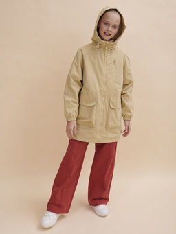 PELICAN, ветровка для девочек, Песочный  фото 6