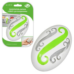 Поглотитель запаха для холодильника Овал 1шт. J80-162 /МультиДом/