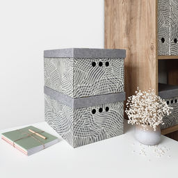 VAL MM-BC-4S Короба картонные, 25*33*18.5 см, набор 4 шт., MONET MORNING, шт