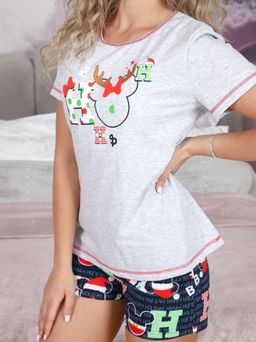 Пижама для дома "Ho-ho-ho" (М-829)