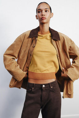 STRIPED KNIT SWEATER - Zara фото 12