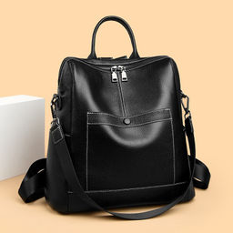 Bags Рюкзак / кожа / 023093  фото 2