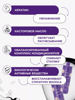 Blond explosion Бальзам оттеночный эффект карамельный блонд Concept 1000 мл  фото 4