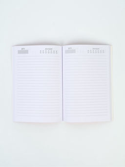 Подарочный набор новогодний в портфеле Волшебная посылка, ежедневник А5, магнитные закладки и ручка