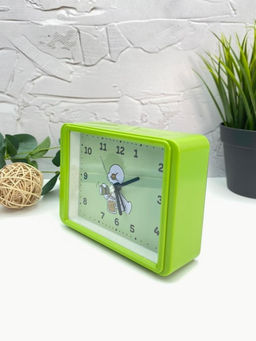 Часы-будильник Goose, green (13х10 см)