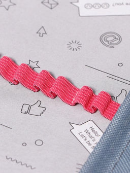 Пенал школьный, 3 секции, 14×21×4 см «Фламинго»