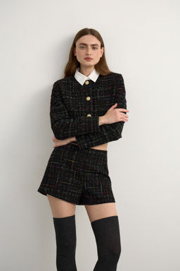 Шорты мини из твида - Mollis фото 3