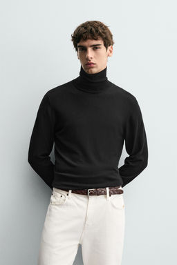 BASIC HIGH NECK SWEATER - Zara фото 4