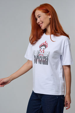 8580 футболка оверсайз женская - Натали фото 12