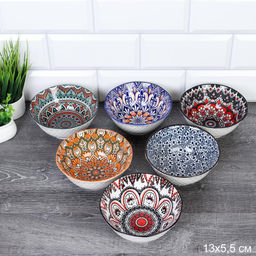 Салатник 400 мл / ZY064 /уп 96/* 13х5,5 см