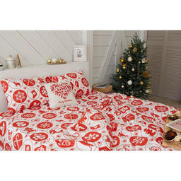 Постельное белье LoveLife евро New Year's gifts 200*217см,240*225см,50*70см-2шт  фото 7
