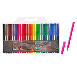 Фломастеры 24 цветов в блистере TOP Calligrata