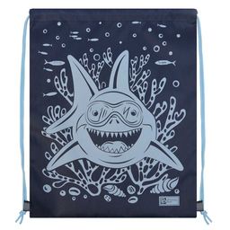 Мешок для сменной обуви арт.54286/ 50 АКУЛА (34х42 см, полиэстер, шелкография в одну краску, 1 отдел