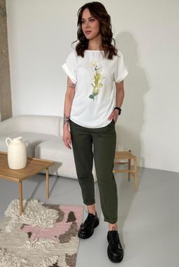 Топ Rumoda 2114 белый  фото 2