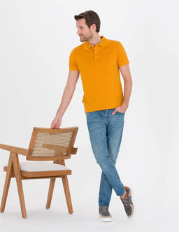 Safran Slim Fit Polo Yaka Merserize Ti__rt - Pierre cardin фото 4