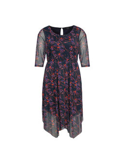 Платье, сине-пестрое - Sheego фото 2