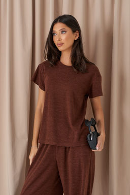 Джемпер Annete А2308 прямой шоколадный