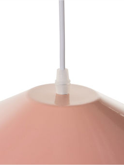 Светильник потолочный BayerLux Lea, 1×40 Вт, Е27, розовый, 26×26×32 см