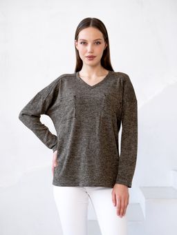 Джемпер жен.арт.417-2,коричневый - Binita фото 4