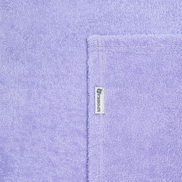 Набор для купания Крошка Я (полотенце-уголок 85*852см,полотенце 40*55см, рукавица), цвет сиреневый  фото 5