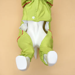 Комбинезон для собак, демисезонный с сумкой, размер S (ДС 25, Ог 33, ОШ 23 см), салатовый - Simaland фото 18