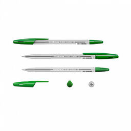 Цена за 24 шт. Набор из 4 ручек шариковых ErichKrause R-301 Stick Classic 1.0, цвет чернил: синий, черный, красный, зеленый (в пакете)