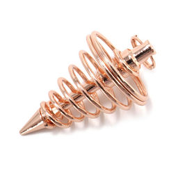 Маятник для биолокации Медный металлический профессиональный конус 5см