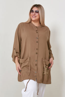 Туника Luxury Moda 1106 хаки