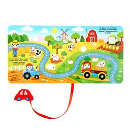 Книжка с липучками и игрушкой Машинки, 12 стр. - Буква-ленд фото 4