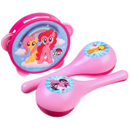 Музыкальные инструменты Маракасы и бубен My little pony, 3 предмета