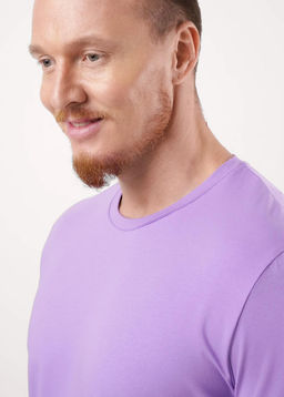 CLE Футболка муж. 600309г св.фиолетовый - Clever wear фото 4
