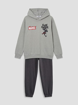 Spider-Man Bask?l? Erkek ?ocuk E?ofman Tak?m?
