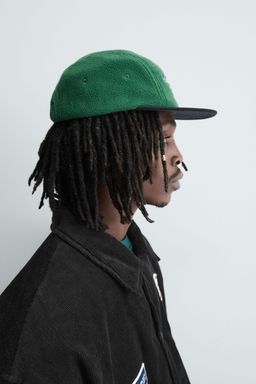 CONTRAST EMBROIDERY CAP - Zara фото 2