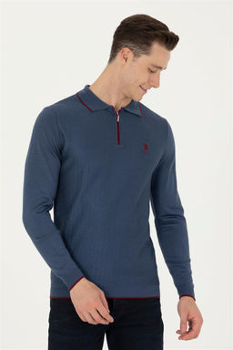U. S. Polo Assn / Мужской свитер цвета индиго - U.s. polo assn фото 8