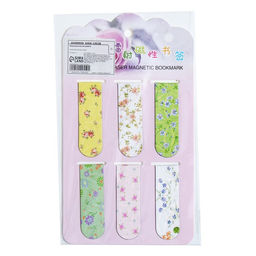 Набор закладкок для книг магнитных 6 штук МИКС Цветы - Calligrata фото 13