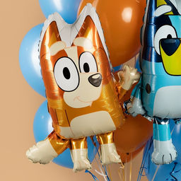 Шар фольгированный 26" «Щенок Бинго», фигура