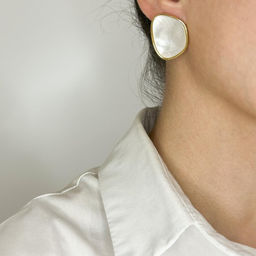 503198540 Серьги с итальянским замком