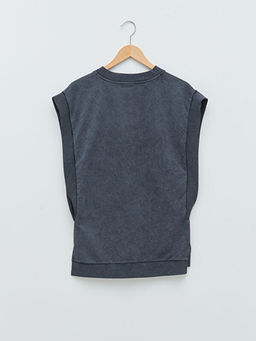 V Yaka Kolsuz Basic Erkek ?ocuk Sweatshirt - Waikiki фото 2