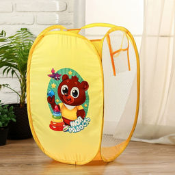 Корзина для хранения игрушек Моя радость с термопринтом - Школа талантов фото 4