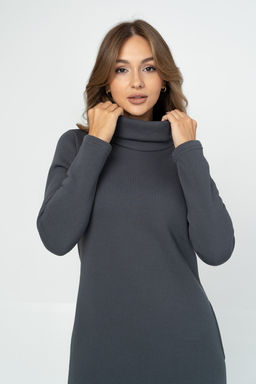 Платье женское 476L17 т.графит - Solo mio фото 6