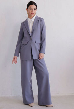 11520 Костюм брючный серый