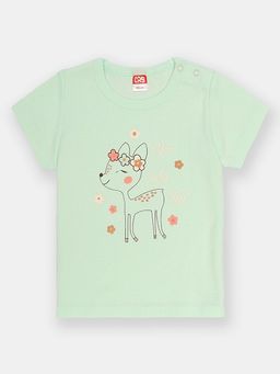 CRB wear/CWNG 63377-38-345 Футболка для девочки,ментоловый/Ex.Cherubino