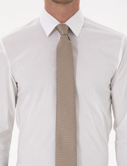 Beyaz Slim Fit Pamuk Kar___ml_ G_mlek - Cacharel фото 6