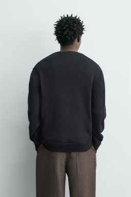 REGULAR FIT COTTON JUMPER - Zara фото 11